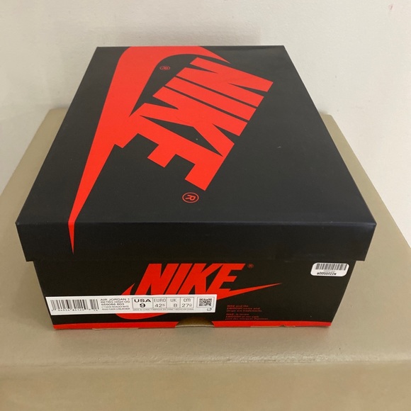 New Nike Air Jordan  1 Retro OG Light Fusion Red. Size 9. #555088 603 - Picture 7 of 7